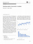 Research paper thumbnail of Marketing analytics: from practice to academia