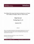 Research paper thumbnail of The Political Movement that Dared Not Speak its Own Name: The Neoliberal Thought Collective Under Erasure