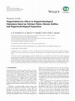 Research paper thumbnail of Magnetodielectric Effects in Magnetorheological Elastomers Based on Polymer Fabric, Silicone Rubber, and Magnetorheological Suspension