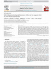 Research paper thumbnail of Hybrid Magnetorheological Elastomers: Effects of the magnetic field on some electrical properties