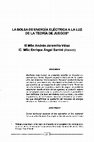 Research paper thumbnail of La bolsa de energía eléctrica a la luz de la teoría de juegos