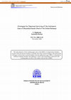 Research paper thumbnail of Strategies for Improved Servicing of the Customers: Case of Ghaziabad Goods Shed of the Indian Railways