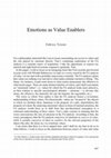 Research paper thumbnail of Teroni EmotionsValueEnablers