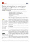 Research paper thumbnail of Modelling the Woven Structures with Inserted Conductive Yarns Coated with Magnetron Plasma and Testing Their Shielding Effectiveness