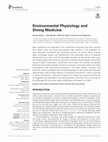 Research paper thumbnail of Environmental Physiology and Diving Medicine