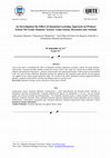 Research paper thumbnail of An Investigation the Effect of Quantum Learning Approach on Primary School 7th Grade Students’ Science Achievement, Retention and Attitude