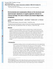 Research paper thumbnail of Environmental and complexation effects on the structures and spectroscopic signatures of organic pigments relevant to cultural heritage: the case of alizarin and alizarin–Mg(ii)/Al(iii) complexes