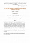 Research paper thumbnail of The Holy Spirit's Influence in Salvation: A Proposed Framework for Statistical Observation