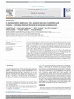 Research paper thumbnail of In malnourished adolescent with anorexia nervosa, Cockroft-Gault formula is the most relevant formula to estimate renal function