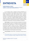 Research paper thumbnail of Entrevista en Boletin de Academia de Yuste, nº 27,  2023, pp. 1-10.