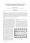 Research paper thumbnail of The Lost Chapels of Elephantine. Preliminary Results of a Reconstruction Study through Archival Documents