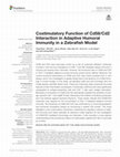 Research paper thumbnail of Costimulatory Function of Cd58/Cd2 Interaction in Adaptive Humoral Immunity in a Zebrafish Model