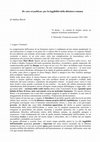 Research paper thumbnail of De cura rei publicae: per la leggibilità della dittatura romana