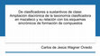 Research paper thumbnail of De clasificadores a sustantivos de clase: Ampliación diacrónica de la taxonomía clasificadora en mazateco y su relación con los esquemas sincrónicos de formación de compuestos