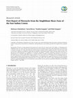 Research paper thumbnail of First Report of Florencite from the Singhbhum Shear Zone of the East Indian Craton