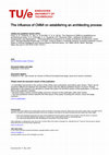 Research paper thumbnail of The Influence of CMMI on Establishing an Architecting Process