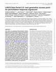 Research paper thumbnail of LINCS Data Portal 2.0: next generation access point for perturbation-response signatures