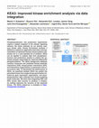 Research paper thumbnail of KEA3: improved kinase enrichment analysis via data integration