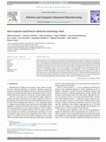 Research paper thumbnail of Hard material small-batch industrial machining robot