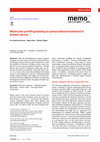 Research paper thumbnail of Molecular profiling leading to personalized treatment in breast cancer