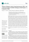 Research paper thumbnail of Analysis of Biogenic Amines Using Immunoassays, HPLC, and a Newly Developed IC-MS/MS Technique in Fish Products—A Comparative Study