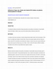 Research paper thumbnail of Influence of age, sex, folate and vitamin B12 status on plasma homocysteine in Saudis