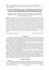 Research paper thumbnail of Assessment of Bacterial Loads in Clogged Drainage Systems in Urban City for the Remediation of Petroleum Polluted Soil