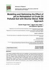 Research paper thumbnail of Modelling and Optimizing the Effect of pH on Remediation of Crude Oil Polluted Soil with Biochar Blend: RSM Approach