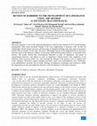 Research paper thumbnail of Review of Barriers to the Development of E-Insurance Using Ahp Method ( Case Study: Iran Insurance )