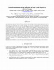 Research paper thumbnail of Orbital simulations on the deflection of Near Earth Objects by directed energy