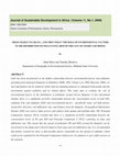 Research paper thumbnail of From cradle to grave... and then what? The role of environmental factors in the distribution of pollutants around the city of Gweru's dumpsite