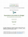 Research paper thumbnail of Exportations de produits du Sénégal : Choix d’exportations pour tirer parti de la ZLECAf