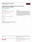 Research paper thumbnail of Durisch Gauthier, N. (2020). L'éducation au vivre ensemble en Suisse. Analyse des plans d'études et enjeux de formation. Ethique en éducation et en formation : les dossiers du GREE, 8, 12-42. doi:https://doi.org/10.7202/1070031ar