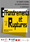 Research paper thumbnail of "La Provence orientale face aux crises des XIVe-XVIe siècles, « tam occasione pestis, quam guerie » : des saints et des chapelles contre les malheurs des temps", 147e congrès national des sociétés historiques et scientifiques du CTHS, « Ruptures et effondrements »