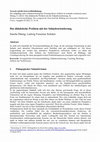 Research paper thumbnail of Das didaktische Problem mit der Subjektorientierung