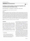 Research paper thumbnail of The Influence of Starch and Fibre on In Vitro Protein Digestibility of Dry Fractionated Quinoa Seed (Riobamba Variety)