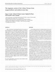 Research paper thumbnail of The magmatic system of the Colima Volcano from magnetotelluric and ambient noise data