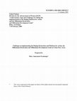 Research paper thumbnail of Challenges in implementing the Beijing Declaration and Platform for Action, the Millennium Declaration and Millennium Development Goals in Urban Poor Areas