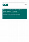 Research paper thumbnail of Cross-generational and transactional sexual relations in Uganda