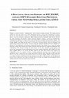 Research paper thumbnail of A PRACTICAL ANALYSIS REPORT OF RIP, EIGRP, AND AN OSPF DYNAMIC ROUTING PROTOCOL  USING THE NETWORK SIMULATOR TOOL GNS-3