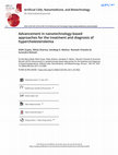 Research paper thumbnail of Advancement in nanotechnology-based approaches for the treatment and diagnosis of hypercholesterolemia