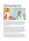 Research paper thumbnail of Begum Rokeya and Begum Sufia: An enduring "mother-daughter" bond