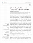 Research paper thumbnail of Affective Circuitry Alterations in Patients with Trigeminal Neuralgia