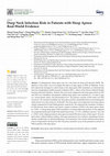 Research paper thumbnail of Deep Neck Infection Risk in Patients with Sleep Apnea: Real-World Evidence