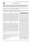 Research paper thumbnail of Antigens of worms and eggs showed a differentiated detection of specific IgG according to the time of Schistosoma mansoni infection in mice