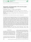 Research paper thumbnail of Systematics and biogeography of the non-viny grape relative Leea (Vitaceae)