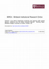 Research paper thumbnail of Institutional Conformity and Regional Credit Market Failures: Evidence from the Italian Industrial Districts