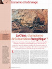 Research paper thumbnail of La Chine, championne de la transition énergétique