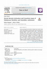 Research paper thumbnail of Kernel density estimation and transition maps of Moldavian Neolithic and Eneolithic settlement