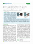 Research paper thumbnail of Mimicking Red Blood Cell Lipid Membrane To Enhance the Hemocompatibility of Large-Pore Mesoporous Silica